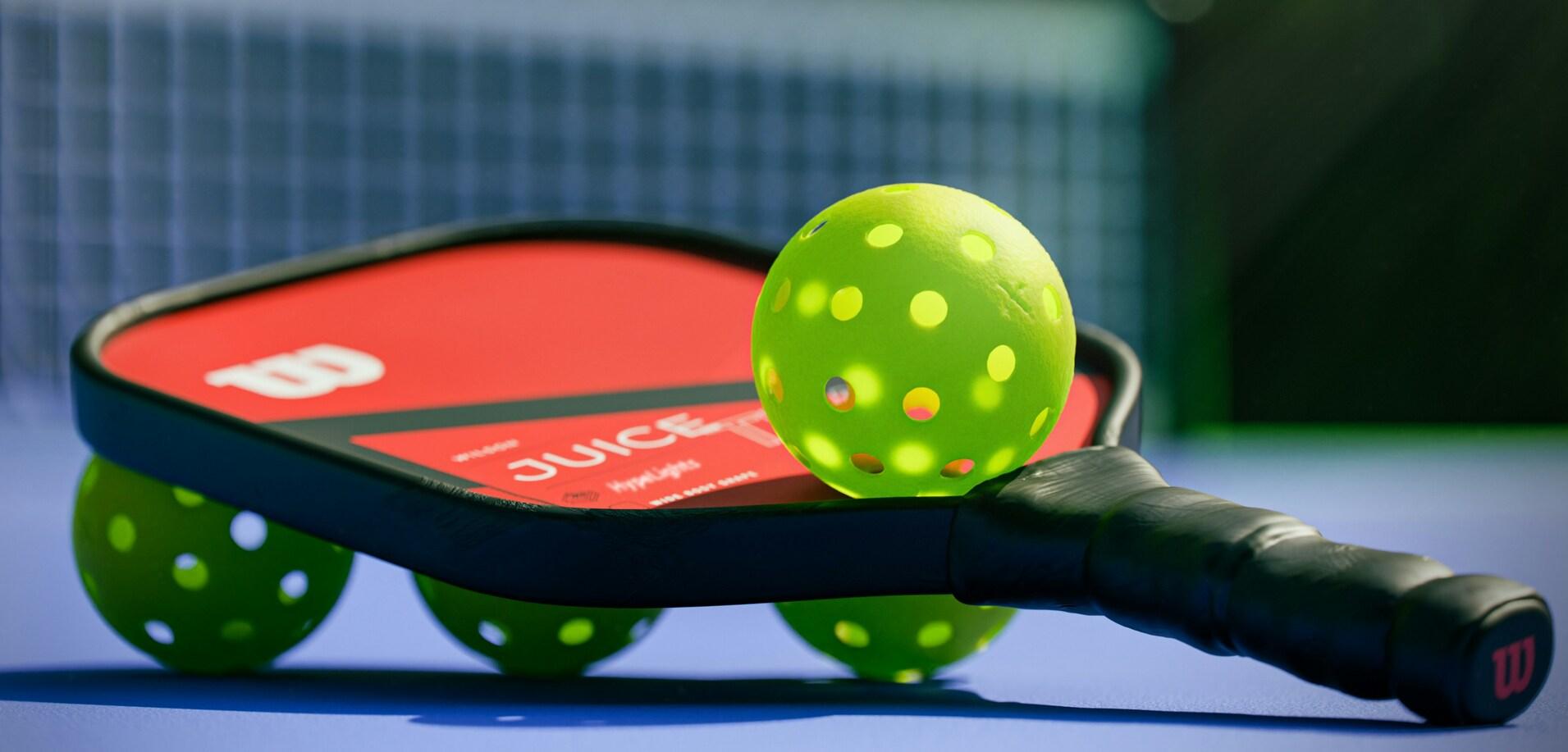 Pickleball Racket + Balls